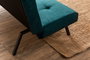 Atelier Del Sofa Zola - Sofá-Cama de 3 Plazas Verde Petróleo